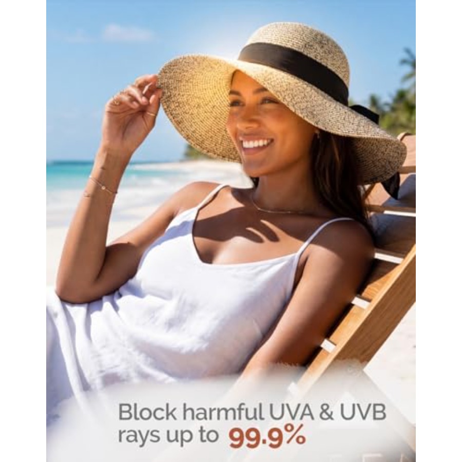 Hat Hut Wide Brim Beach Sun Ha - Packable Hat Nylon recensione e prezzo