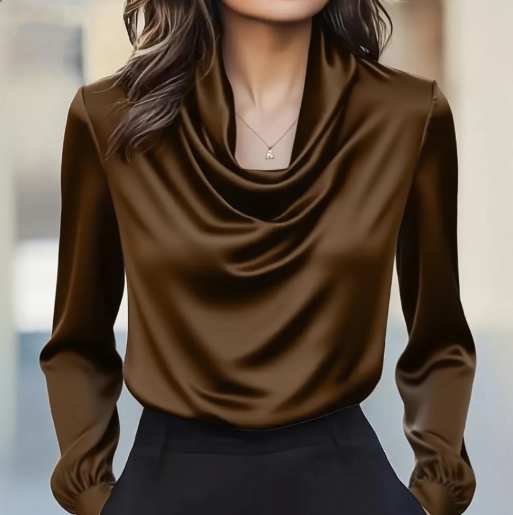 Autumn fashion elegant tempera - Shirt Camp Collar recensione e prezzo