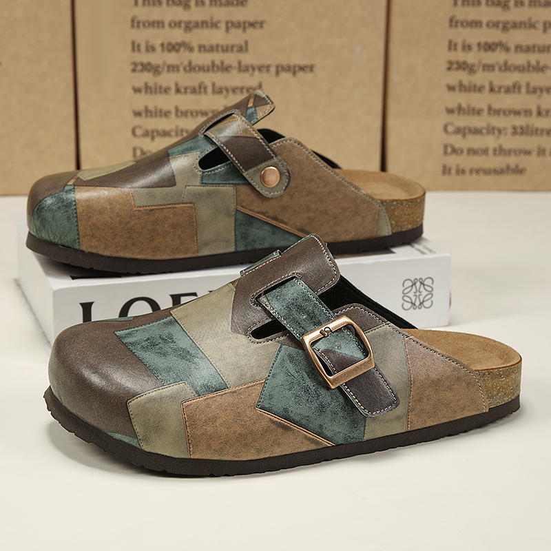 Unisex Cork Closed Toe Slipper - Flip Flop Leather Men recensione e prezzo