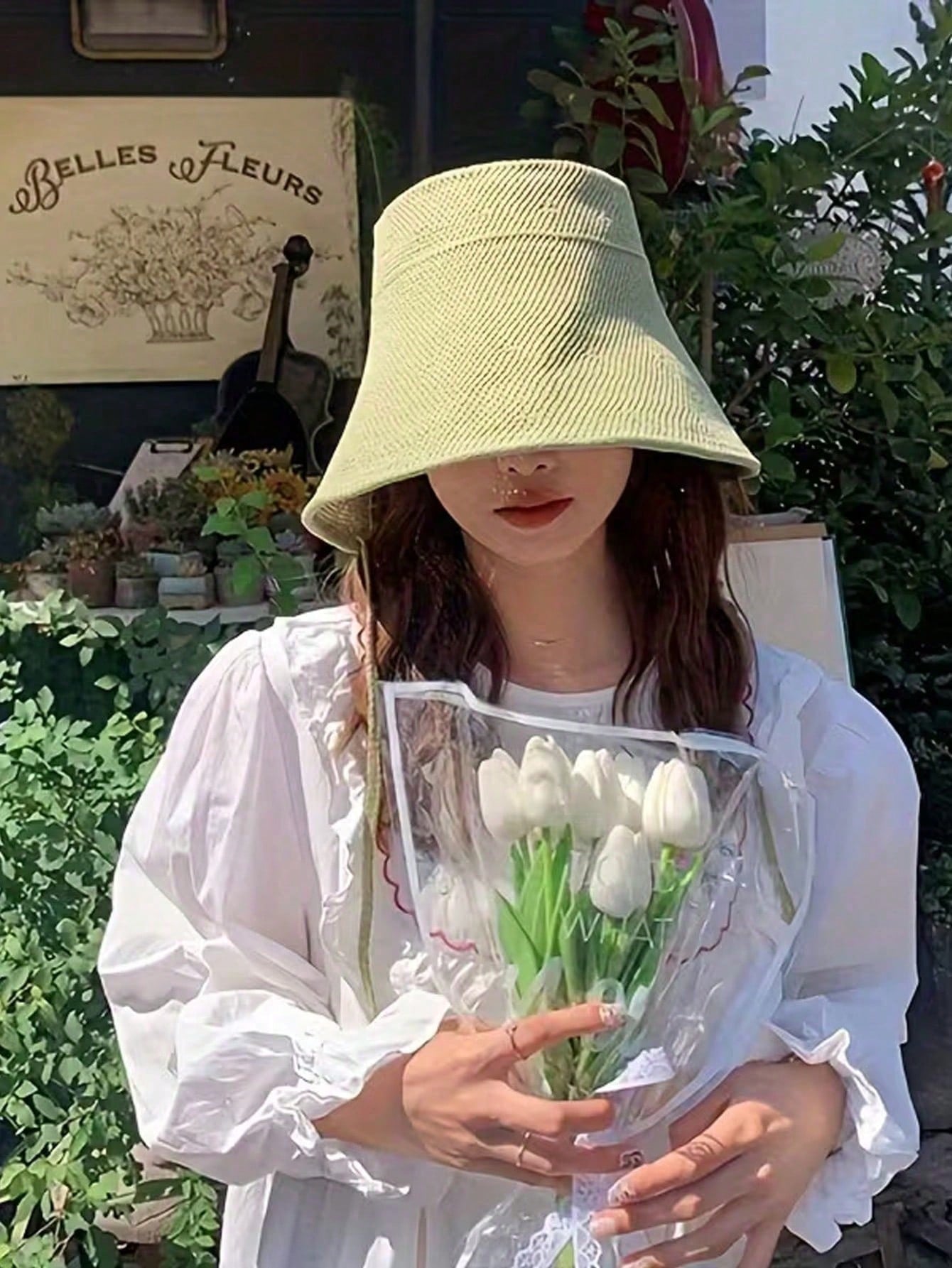Straw Wide-Brim Sun Hat For Wo - Bucket Hat Straw recensione e prezzo