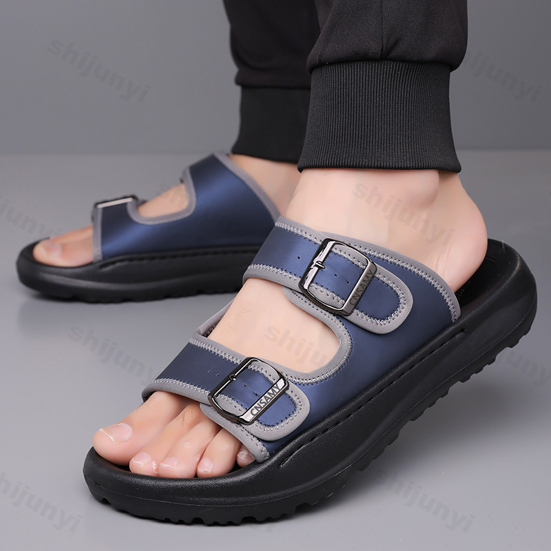 Men's Slippers 2025 Summer Bre - Flip Flop Leather Men recensione e prezzo