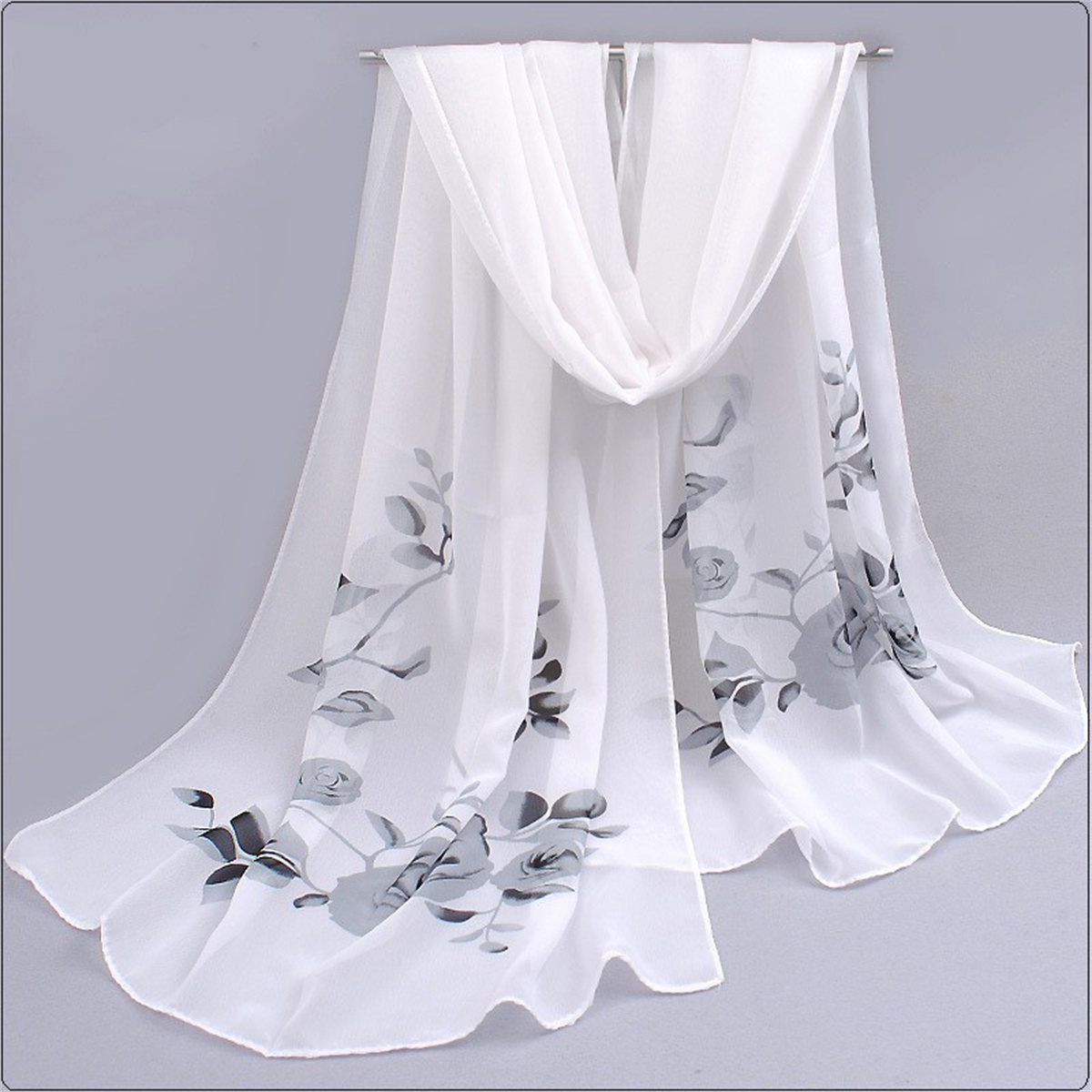 1pcs Chiffon Scarf Simple Eleg - Beach Towel Large recensione e prezzo
