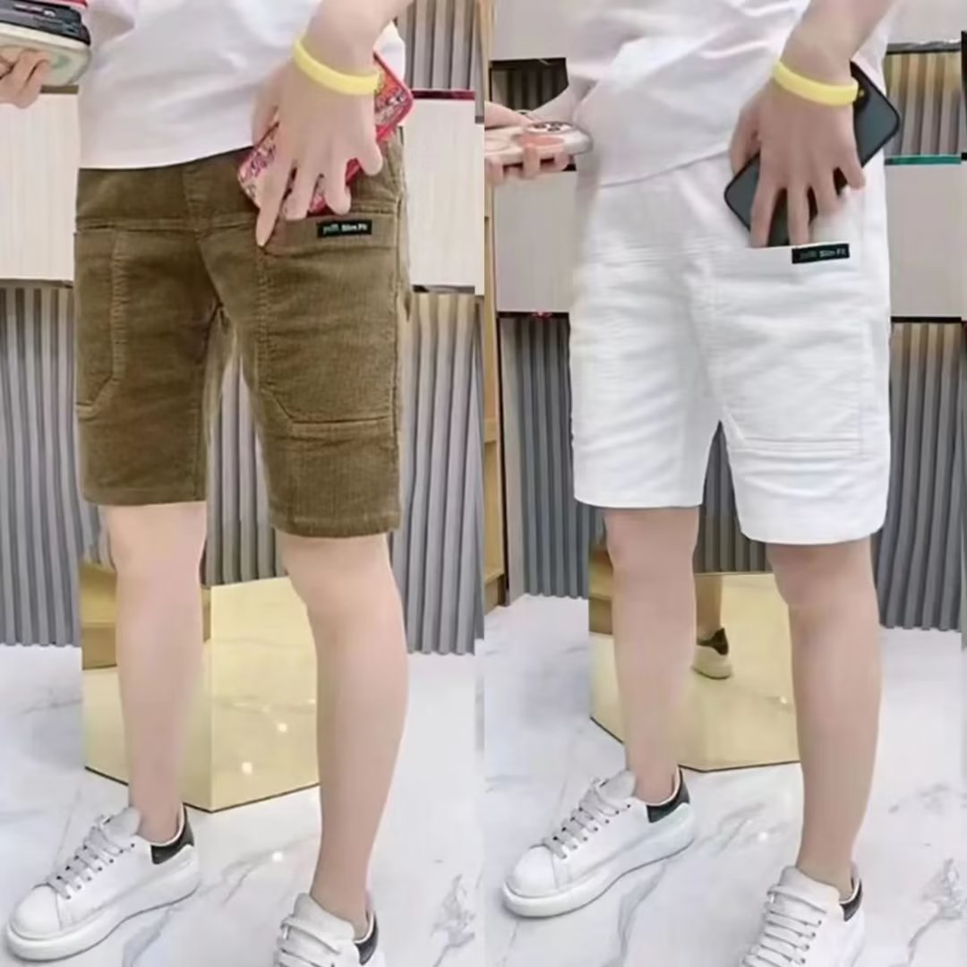 Slim Fit Summer Thin Corduroy  - Shorts Chino Slim recensione e prezzo