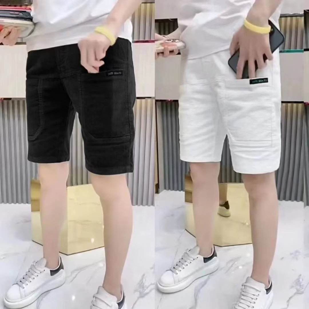 Slim Fit Summer Thin Corduroy  - Shorts Chino Slim recensione e prezzo