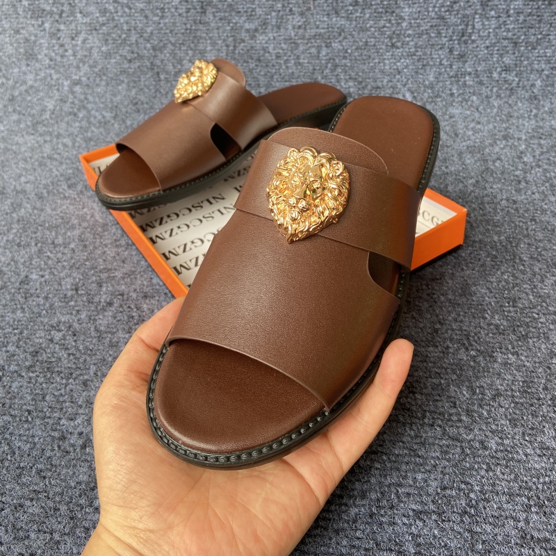size 38-48 original shoes bran - Flip Flop Leather Men recensione e prezzo