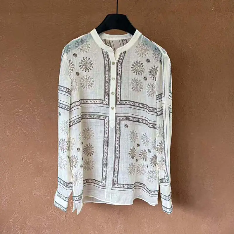 Women New Design Loose Tempera - Resort Shirt Floral recensione e prezzo