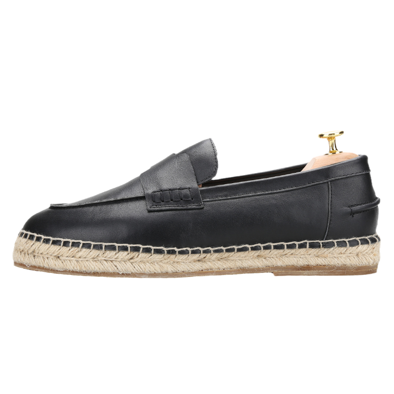 Piegitar Black Genuine Leather - Espadrille Slip On recensione e prezzo