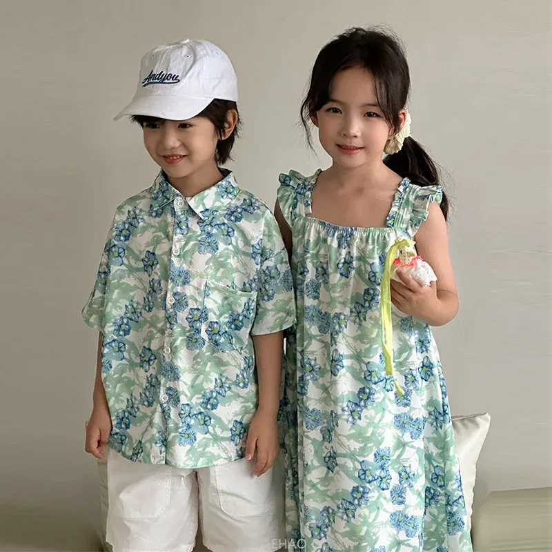 Look Boys Shirts Korean Childr - Resort Shirt Floral recensione e prezzo