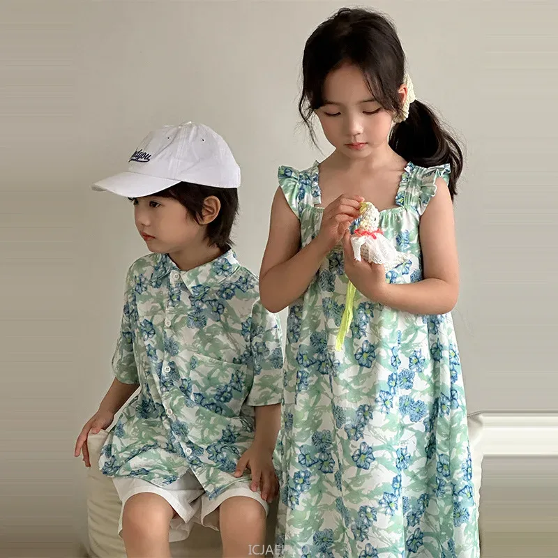 Look Boys Shirts Korean Childr - Resort Shirt Floral recensione e prezzo