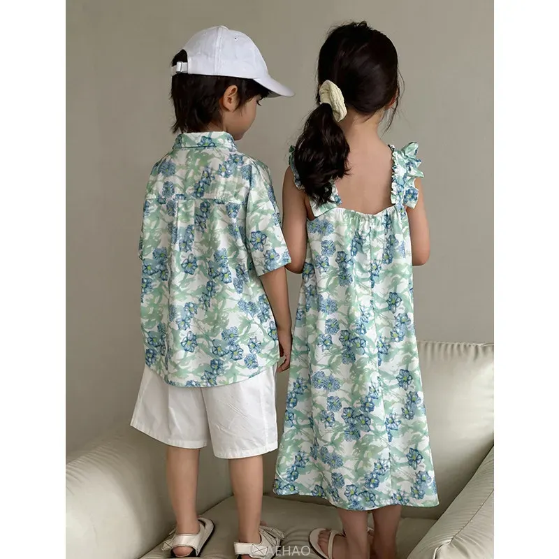 Look Boys Shirts Korean Childr - Resort Shirt Floral recensione e prezzo