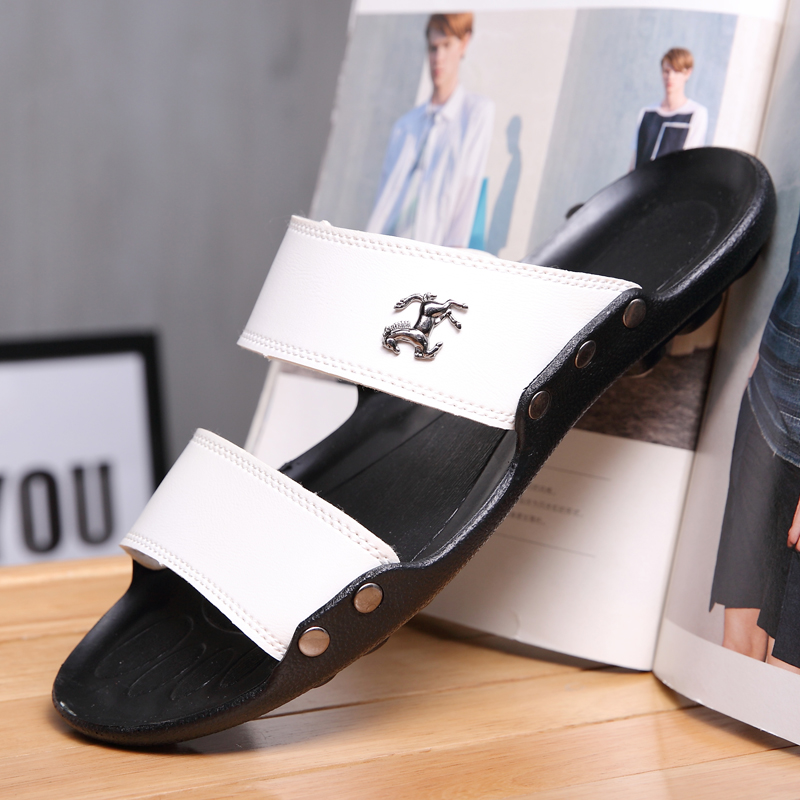 HKDQ Hot Sale Designer Slipper - Flip Flop Leather Men recensione e prezzo