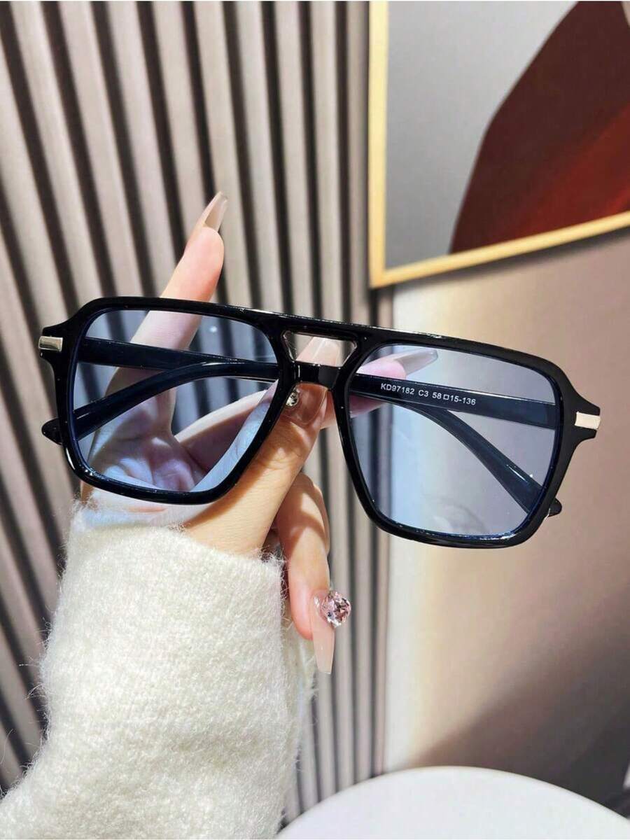 Fashion Double Bridge Aviator  - Sunglasses Aviator Polarized recensione e prezzo