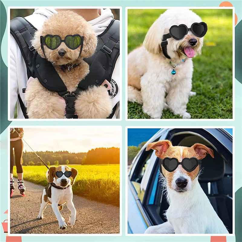 1 PC Heart-shaped Small Dog Su - Sunglass Retainer Cord recensione e prezzo