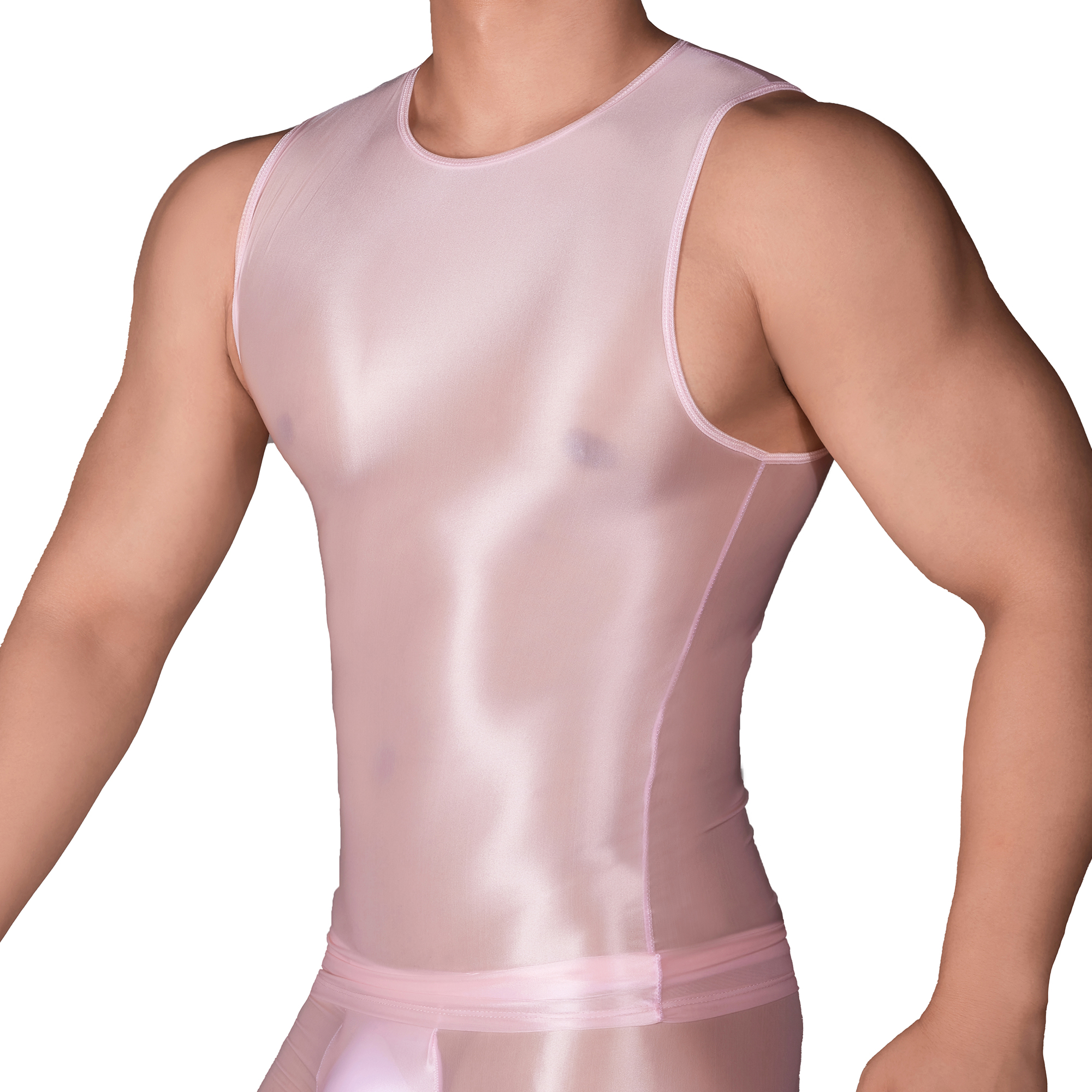Solid Color Men's Slim Smooth  - Tank Top Muscle recensione e prezzo