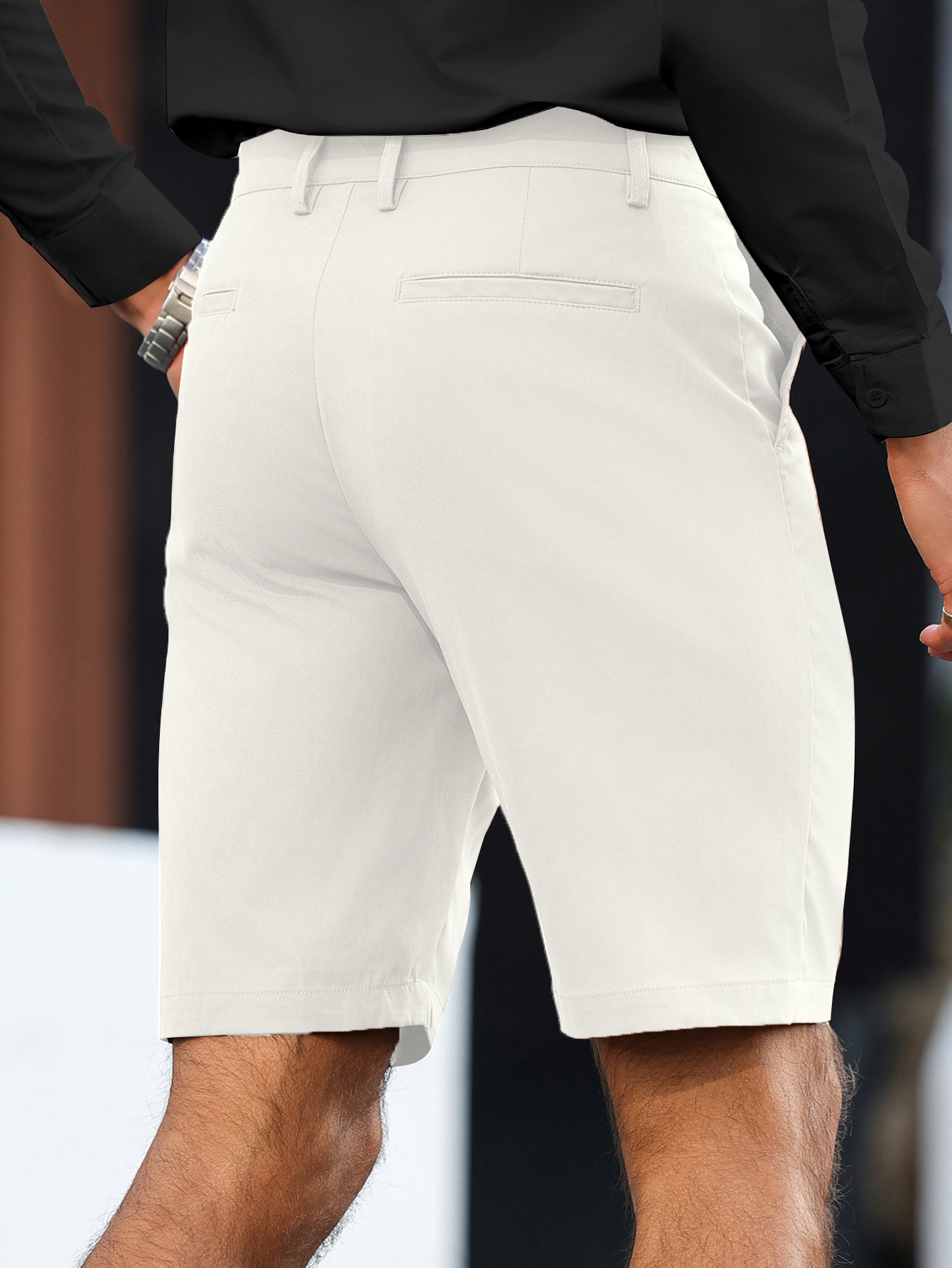 Men's Summer Stretch Chino Sho - Shorts Chino Slim recensione e prezzo