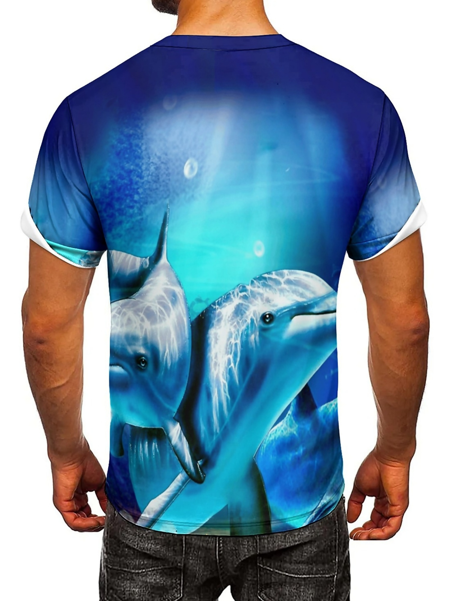 Men'S Ocean Animal Dolphin Pri - Tee Graphic Print recensione e prezzo