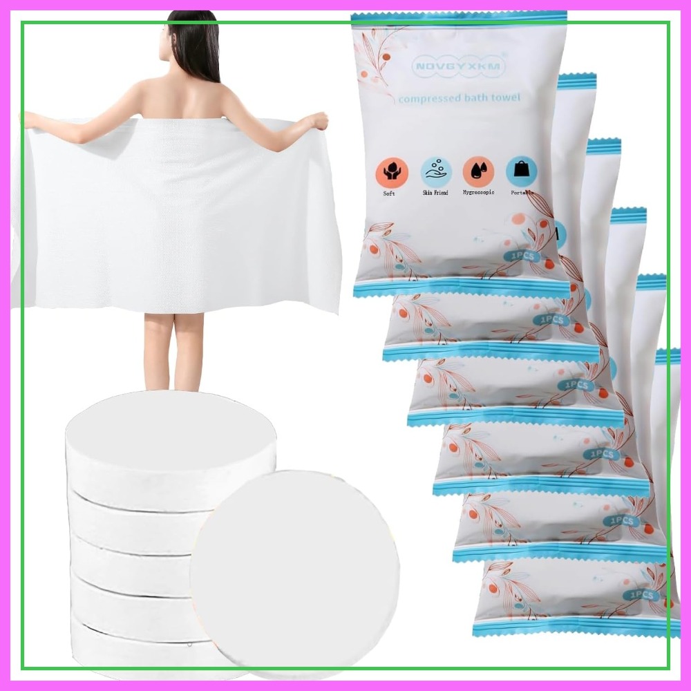 6 Packs Large Compressed Towel - Beach Towel Large recensione e prezzo