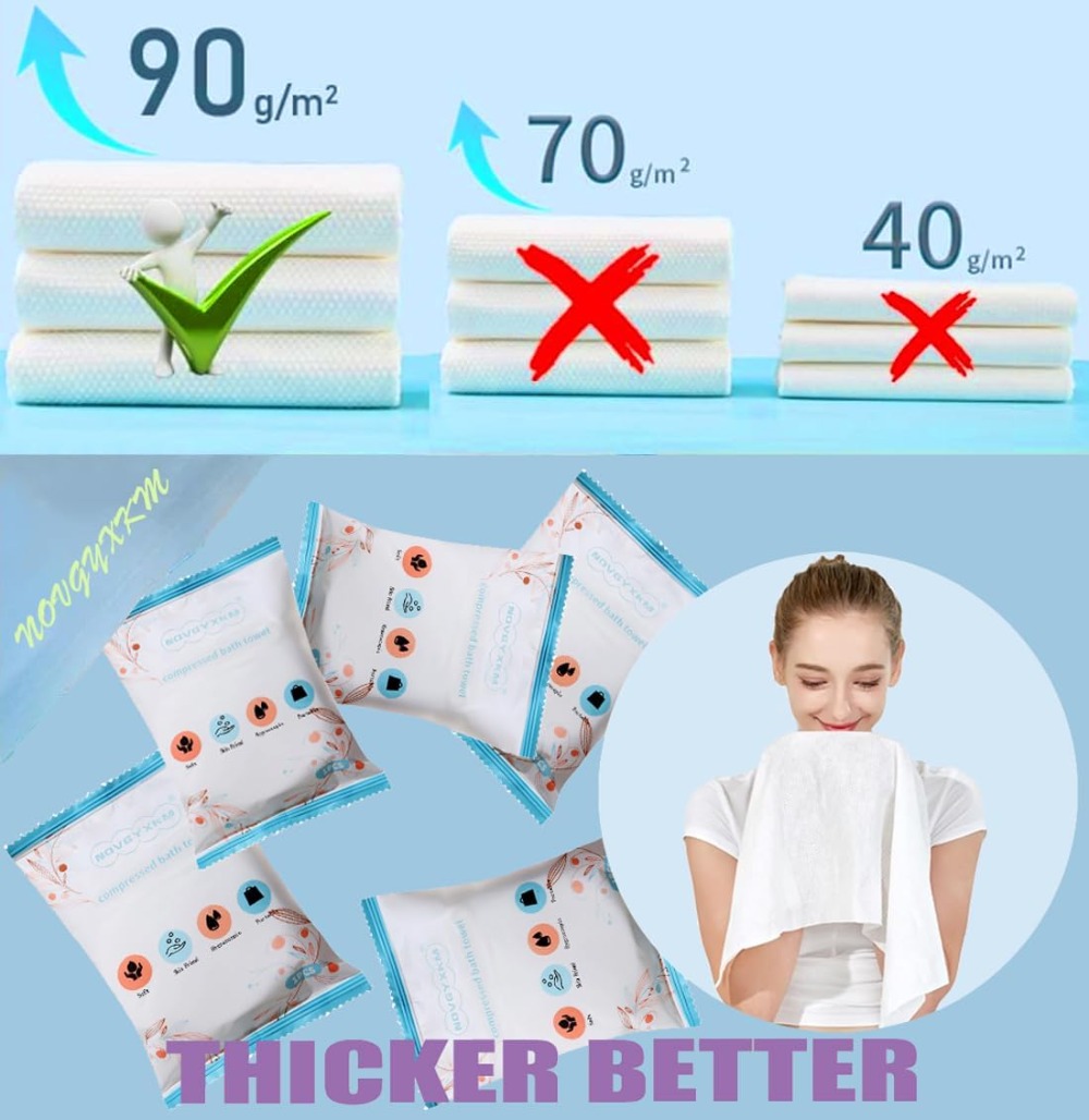 6 Packs Large Compressed Towel - Beach Towel Large recensione e prezzo