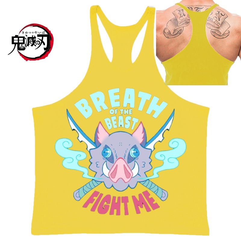 GYM Mens Tank Top Brand (Demon - Tank Top Muscle recensione e prezzo