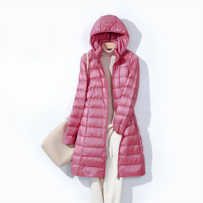 Women Long Puffer Jackets 2024 - Packable Hat Nylon recensione e prezzo