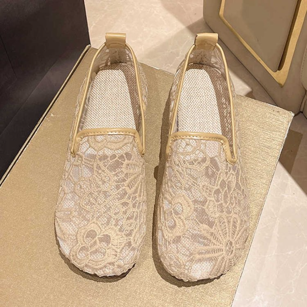 Chic Lace Mesh Hollow Out Espa - Espadrille Slip On recensione e prezzo
