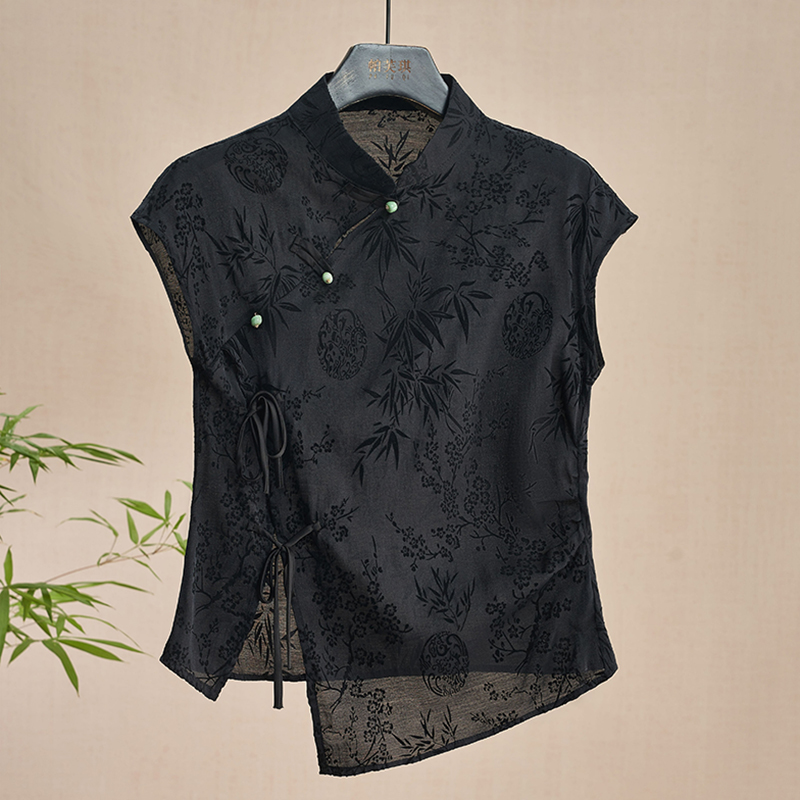Retro Thin Shirt New Chinese S - Shirt Camp Collar recensione e prezzo