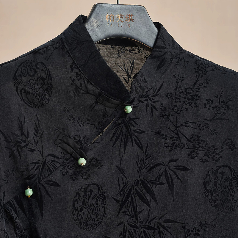 Retro Thin Shirt New Chinese S - Shirt Camp Collar recensione e prezzo