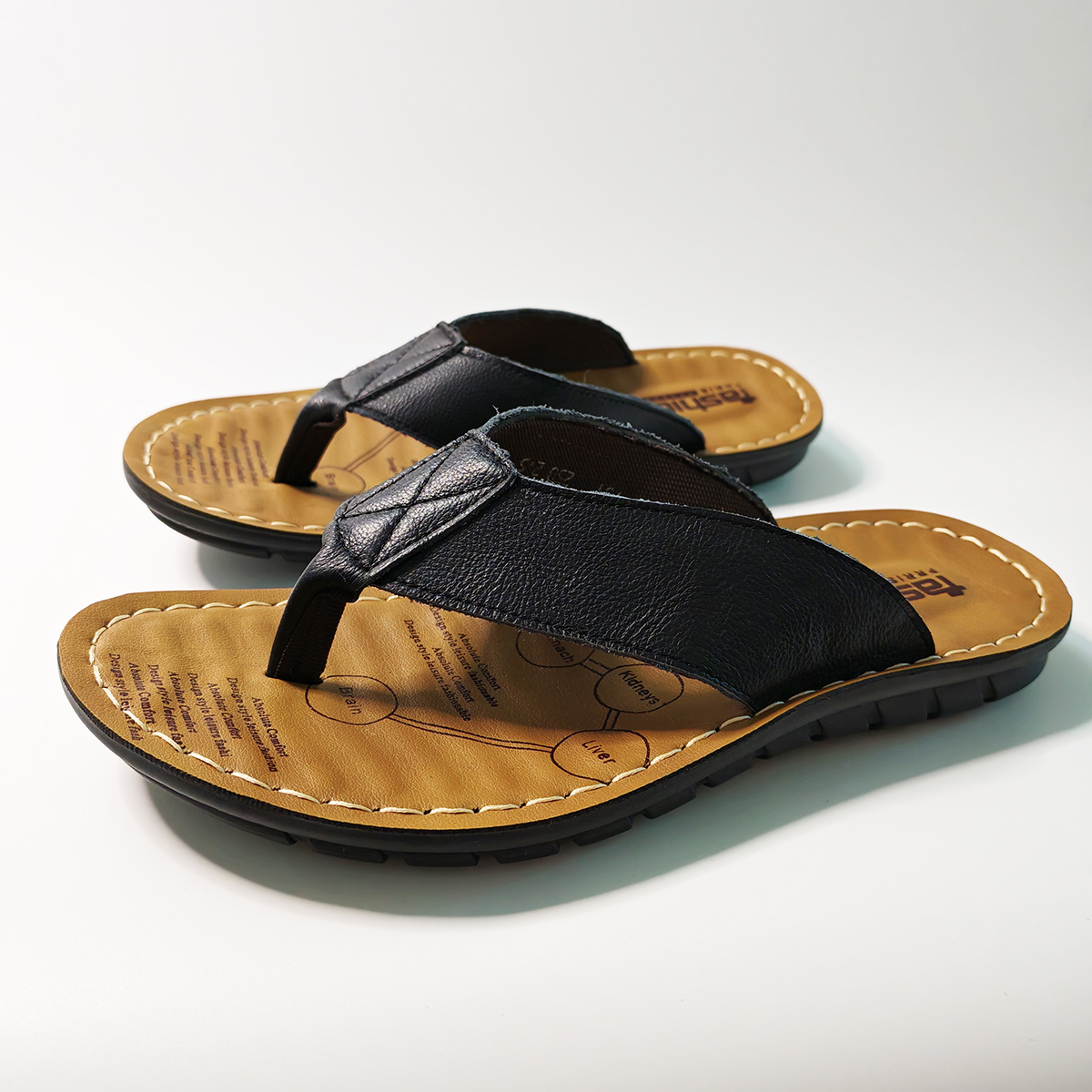 Summer Shoes Men Slippers Genu - Flip Flop Leather Men recensione e prezzo