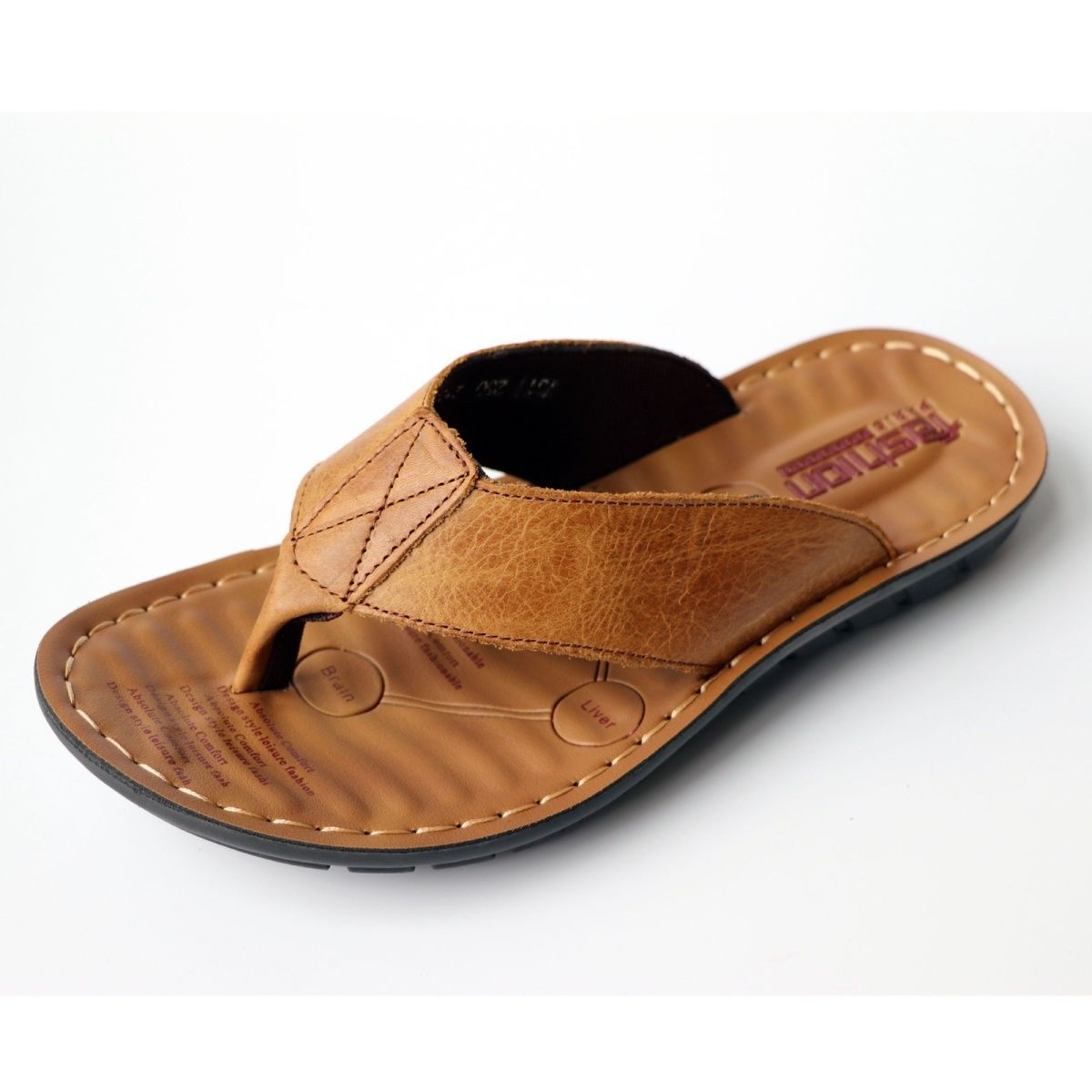Summer Shoes Men Slippers Genu - Flip Flop Leather Men recensione e prezzo