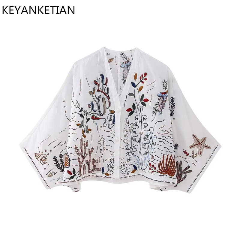 KEYANKETIAN Summer's New Flora - Resort Shirt Floral recensione e prezzo