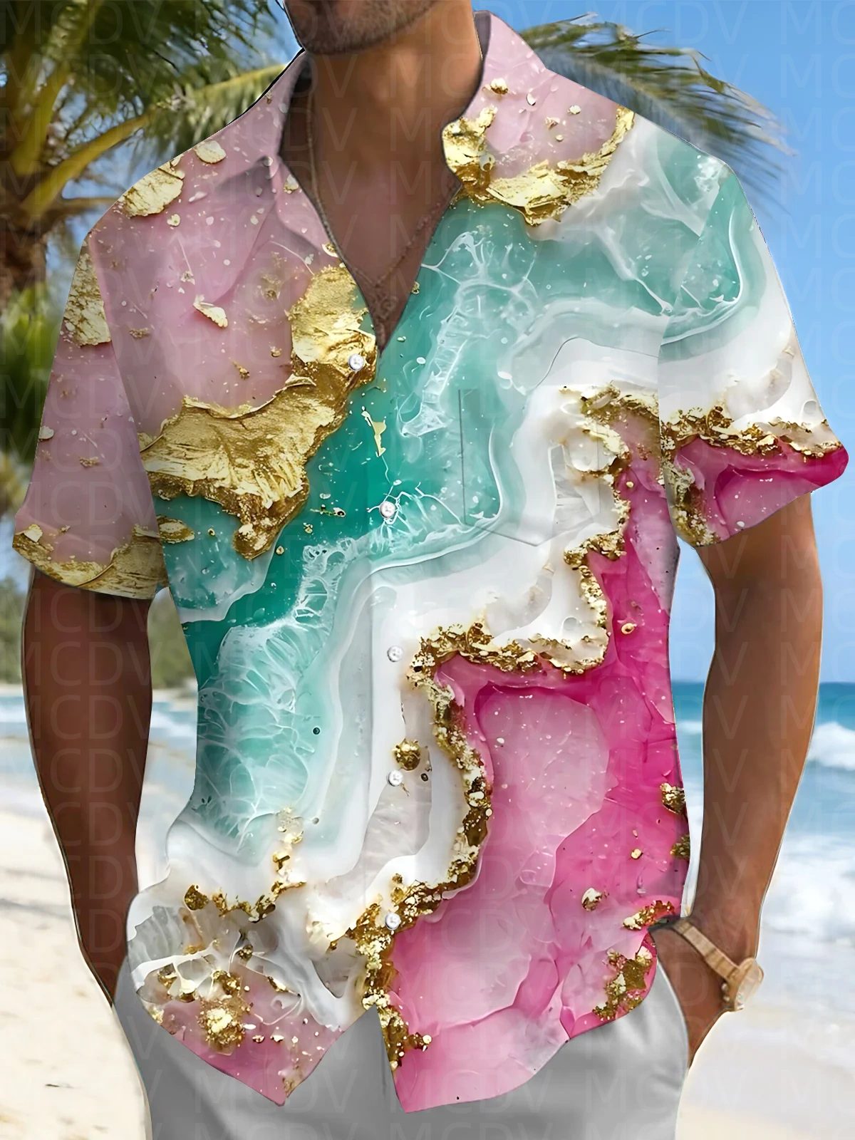 Bird Pattern Men's Hawaiian Sh - Shirt Camp Collar recensione e prezzo
