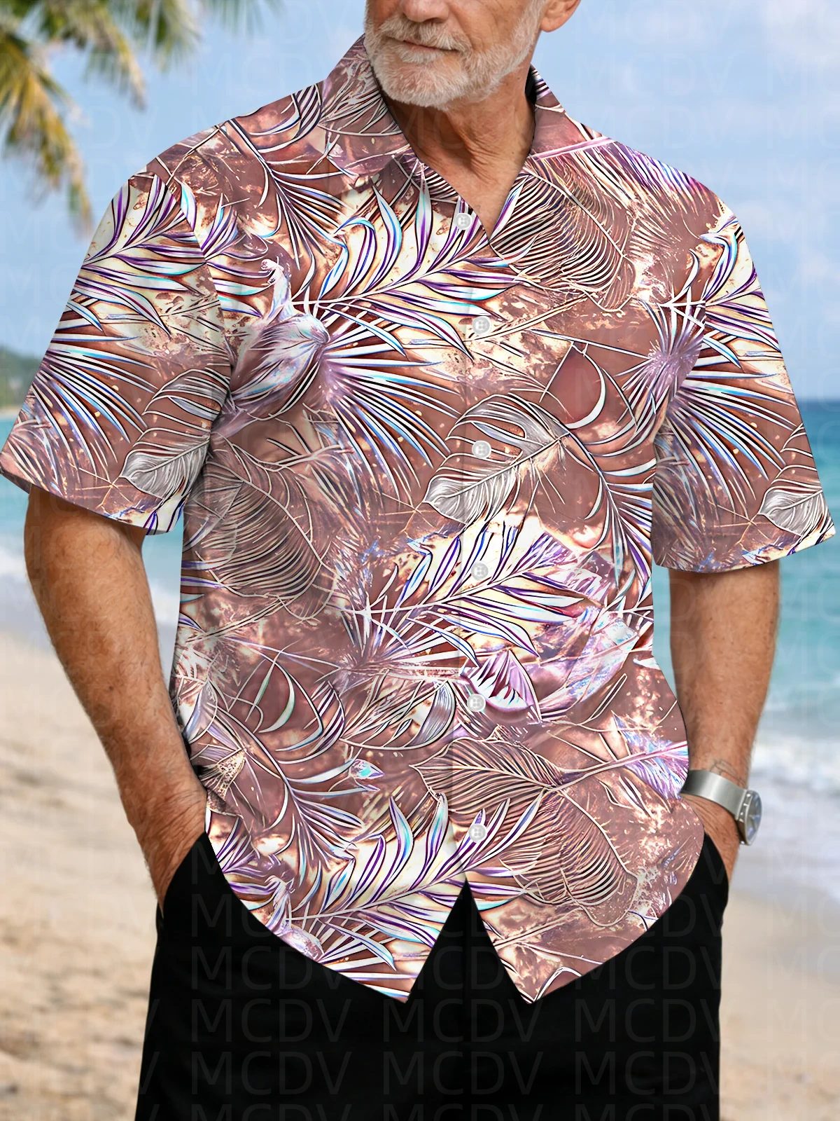 Bird Pattern Men's Hawaiian Sh - Shirt Camp Collar recensione e prezzo