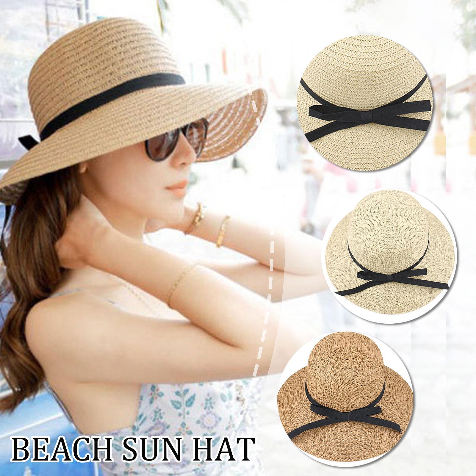Summer Straw Hat Big Wide Brim - Bucket Hat Straw recensione e prezzo
