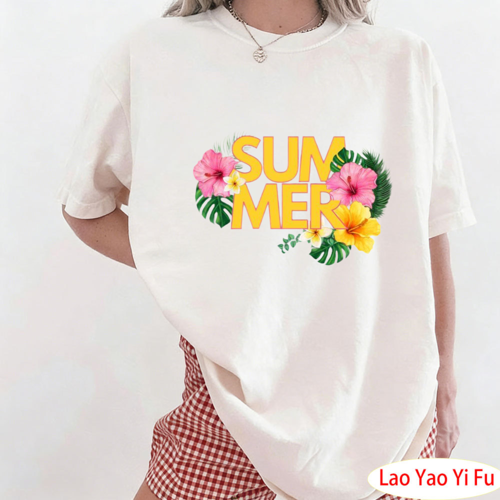 Summer Tropical Floral T-Shirt - Resort Shirt Floral recensione e prezzo