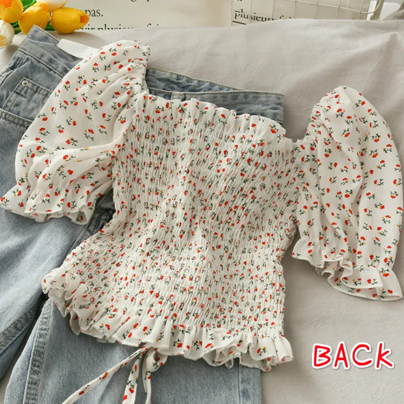 Blouses Shirts Women Floral Dr - Short Linen Drawstring recensione e prezzo