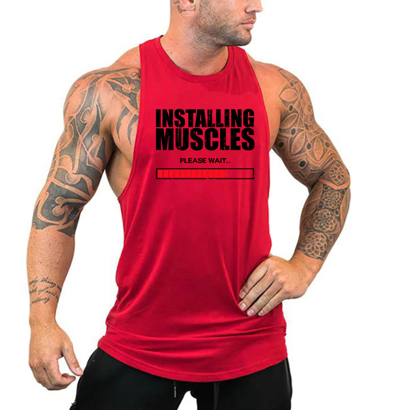 Installing Muscles Please Wait - Tank Top Muscle recensione e prezzo