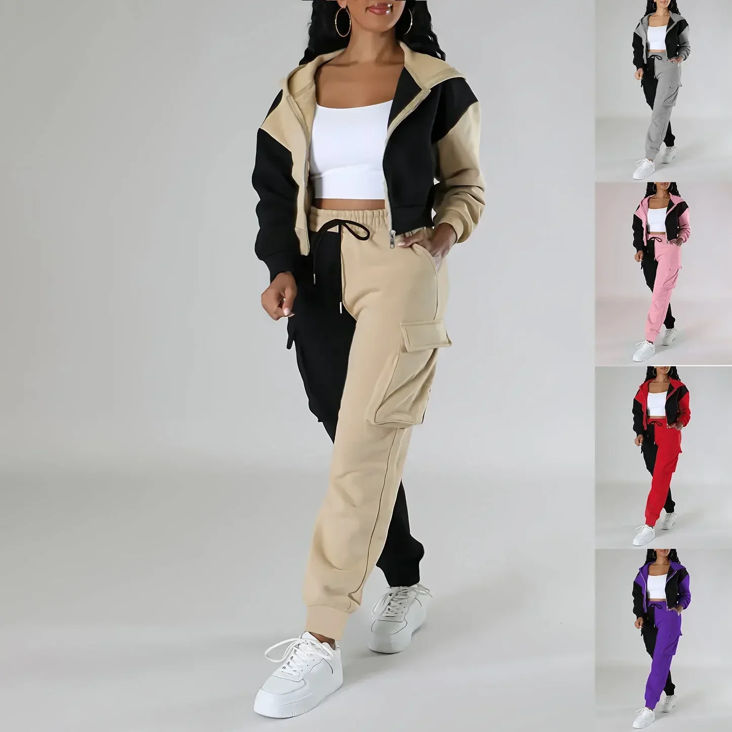 Women Loose Autumn Winter Two  - Short Linen Drawstring recensione e prezzo