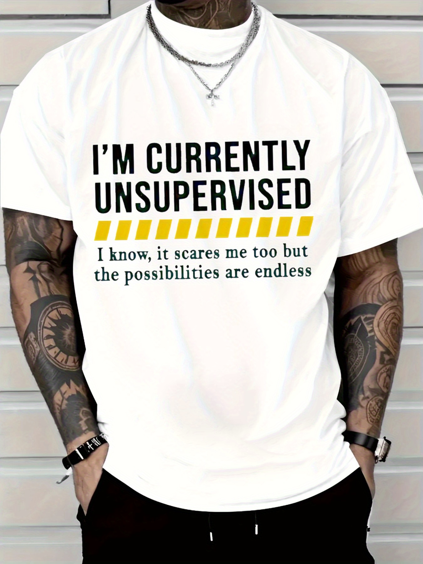 New Men's Casual Cotton T-Shir - Tee Graphic Print recensione e prezzo