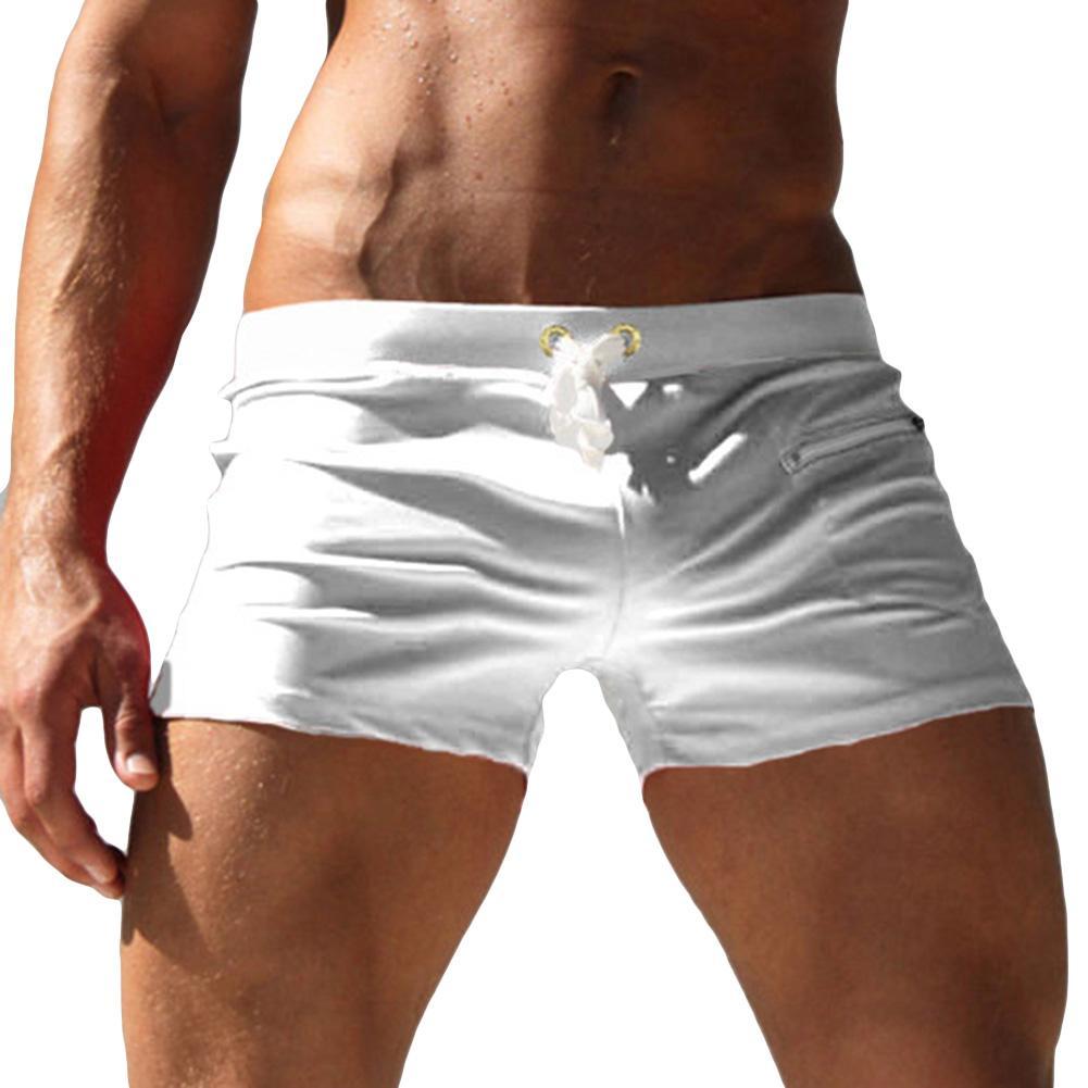 Men Solid Color Swimming Trunk - Trunks Board Surf recensione e prezzo
