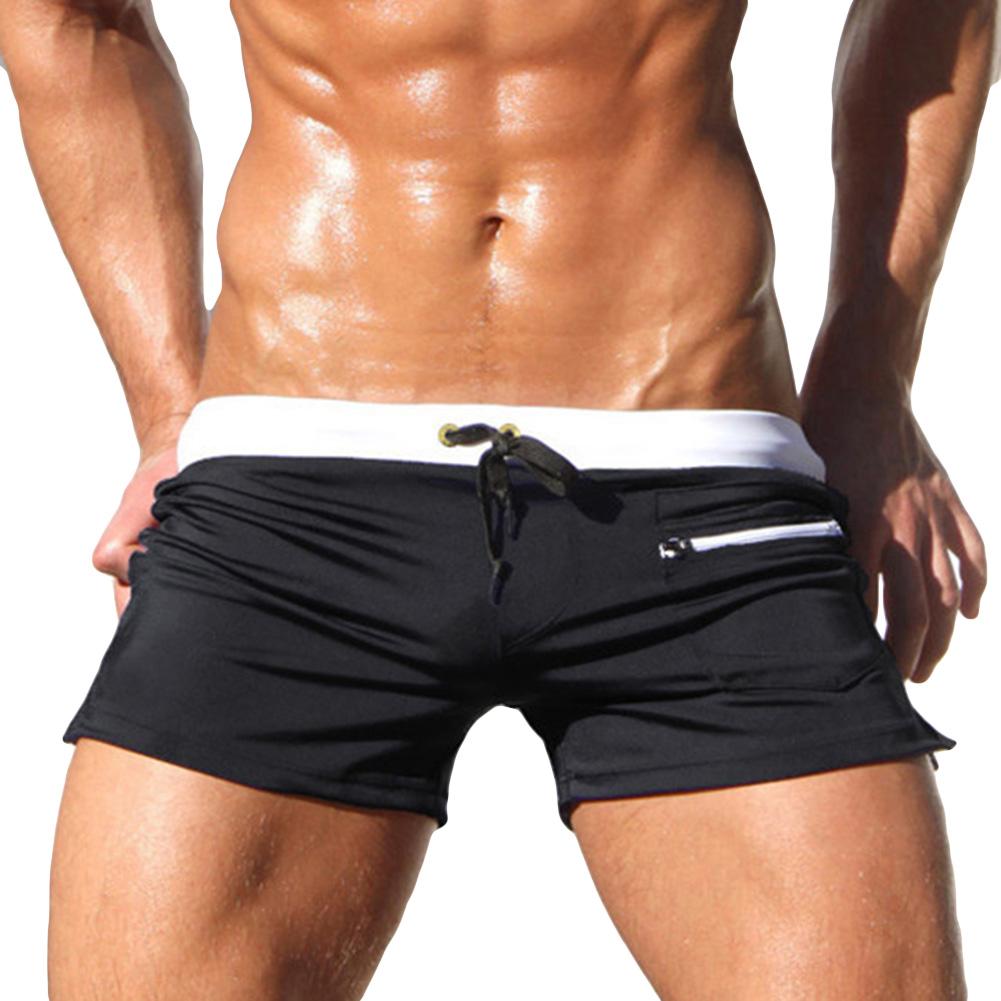 Men Solid Color Swimming Trunk - Trunks Board Surf recensione e prezzo