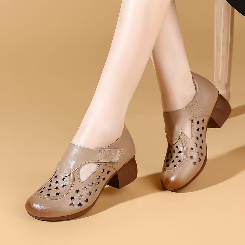 Women's Summer New Leather Hol - Casual Sandal Leather recensione e prezzo
