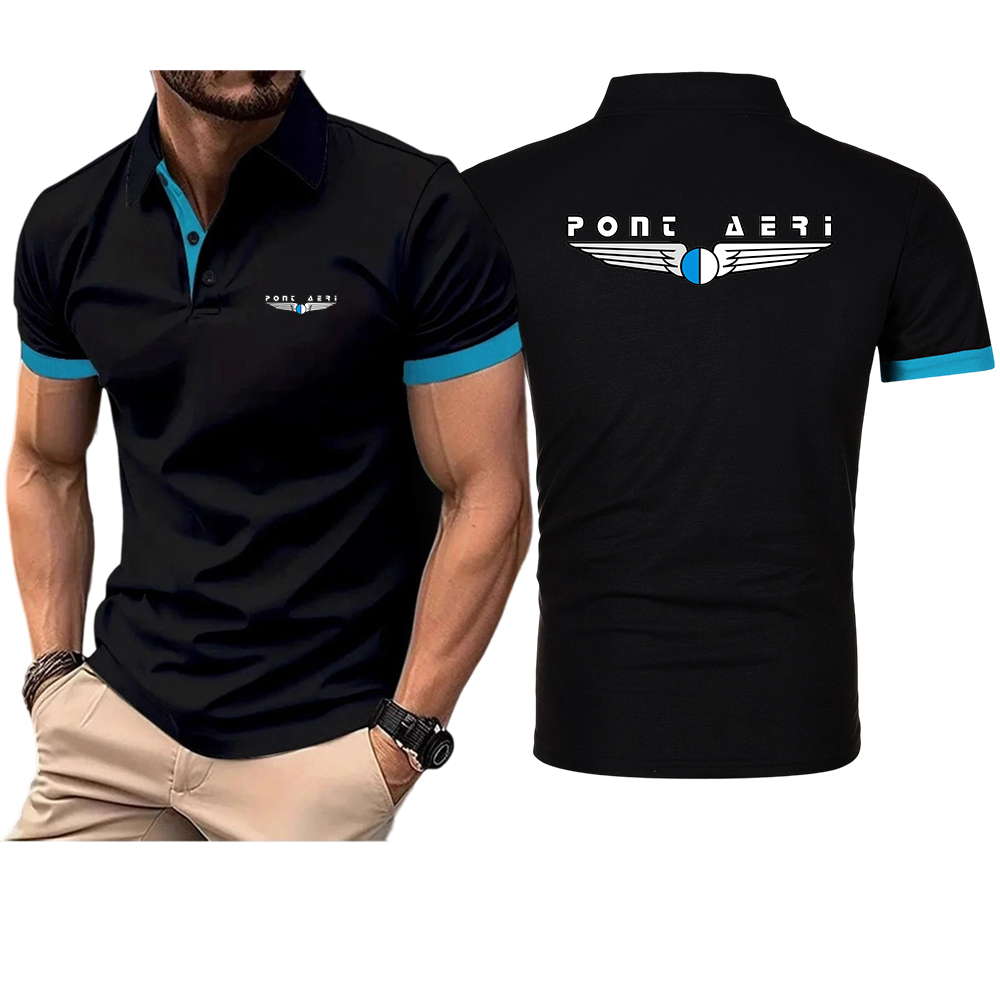 Disco Logo Pont Aeri CH Men's  - Polo Shirt Pique recensione e prezzo