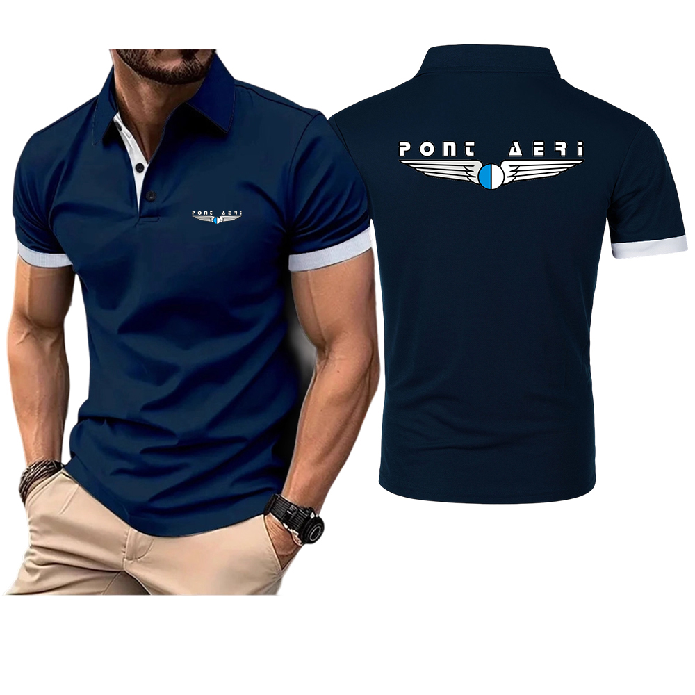 Disco Logo Pont Aeri CH Men's  - Polo Shirt Pique recensione e prezzo