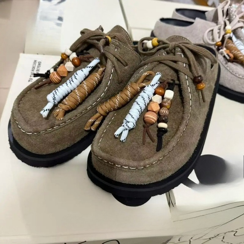Women Men Clogs Cow Suede Leat - Flip Flop Leather Men recensione e prezzo