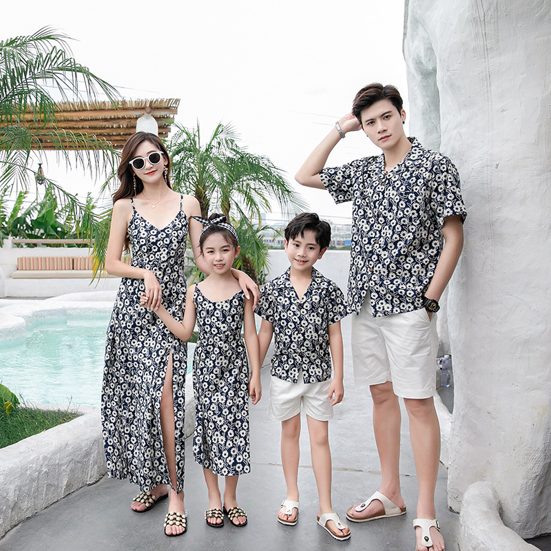 Family Matching Outfit Floral  - Resort Shirt Floral recensione e prezzo