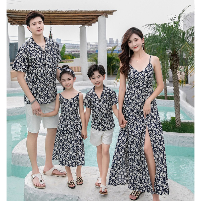 Family Matching Outfit Floral  - Resort Shirt Floral recensione e prezzo