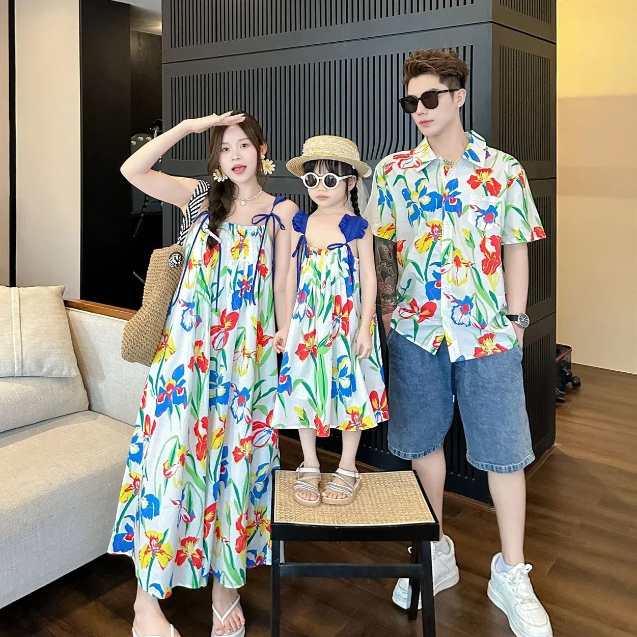 VacationClothes Korean Mommy a - Resort Shirt Floral recensione e prezzo