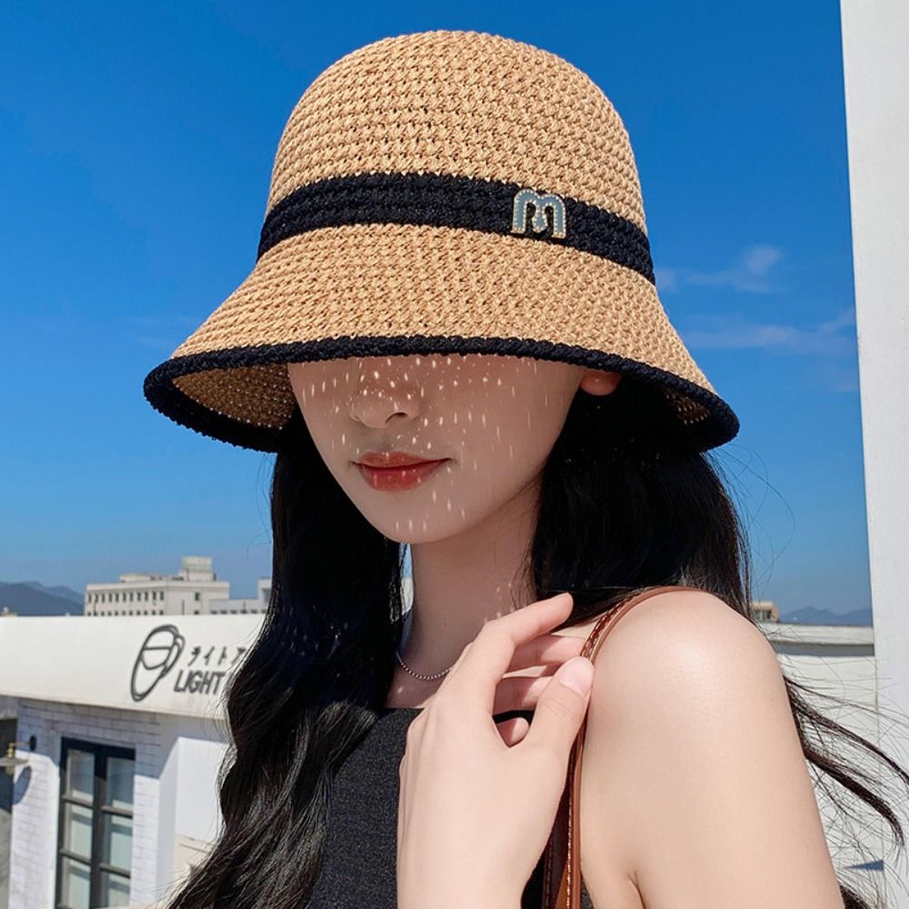 Elegant Bow Fisherman Hat Fold - Bucket Hat Straw recensione e prezzo