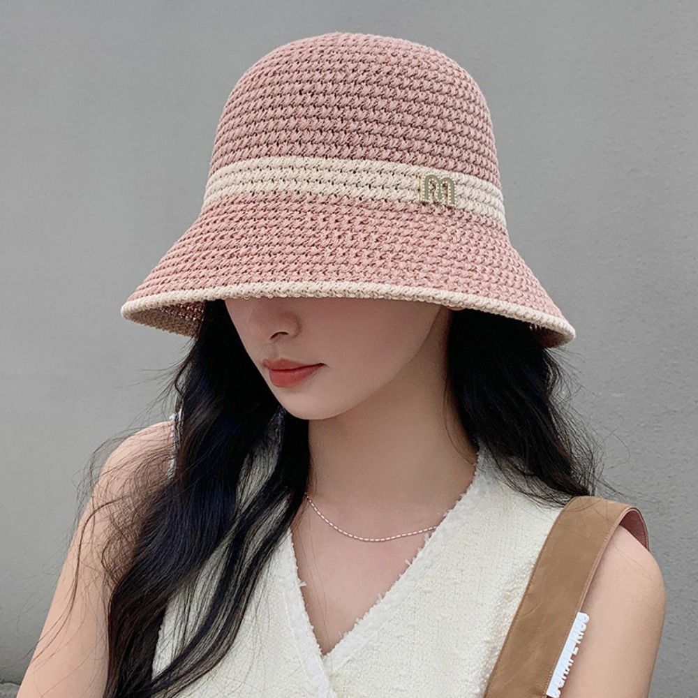 Elegant Bow Fisherman Hat Fold - Bucket Hat Straw recensione e prezzo