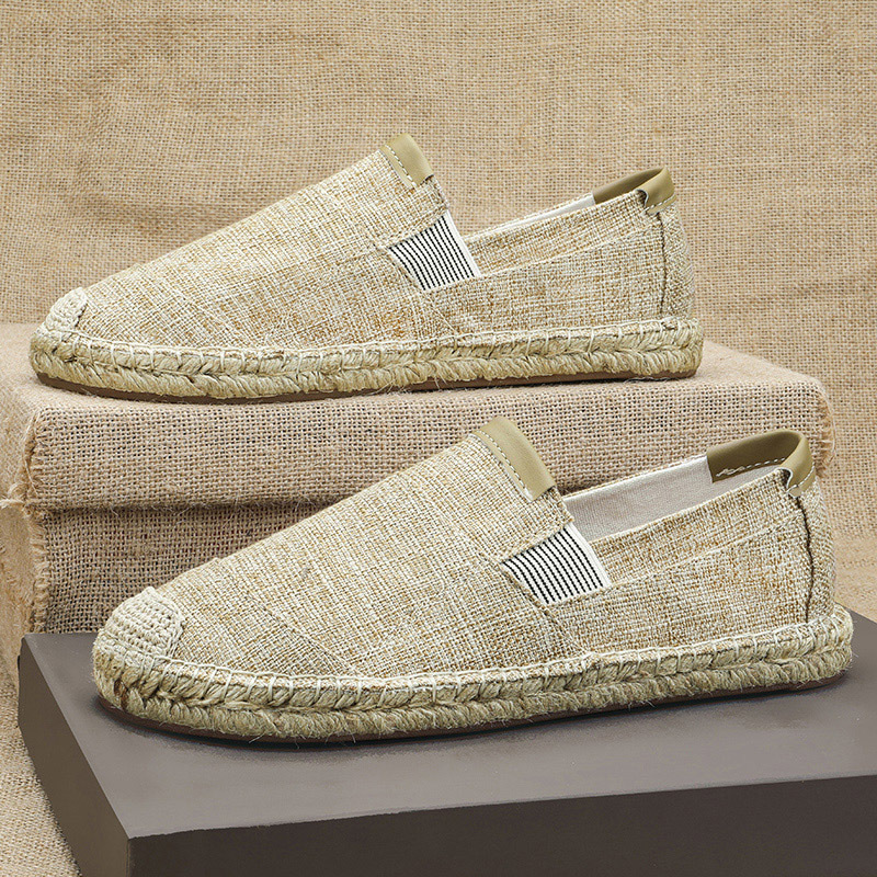 2025New Men Linen Casual Shoes - Espadrille Slip On recensione e prezzo